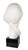 Plaster bust by artist David Fisher for Austin Productions circa 1987. This impressive post modern sculpture is in good,...