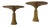 Vintage Carved Gilt Wood Decorative Display Wall Bracket - A Pair For Sale