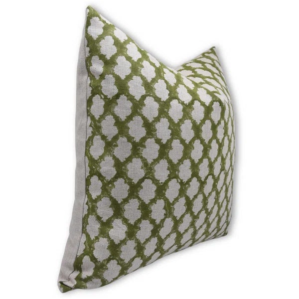 Enhance your home with the timeless elegance of this handmade block print cushion cover from Fabdivine. Made from thick...