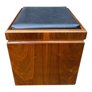 Game Storage Ottoman/Chess Board by Lane Furniture Co For Sale