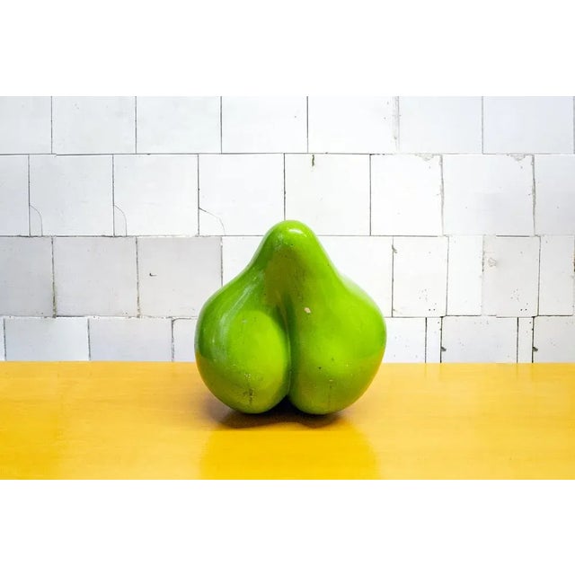 Lacquered fiberglass sculpture. Signature of the artist and label of the gallery. Margo artist 1969 This piece has an...