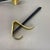 Brass Wardrobe Hook Coat Rack Elements in the style of Carl Auböck, Austria, 1950s, Set of 3 For Sale - Image 14 of 18