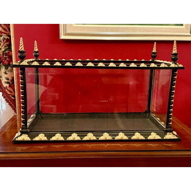 Victorian Rare Antique J W FISKE AQUARIUM TERRARIUM CAST IRON Victorian Restored FISH TANK For Sale - Image 3 of 12