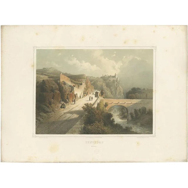 Reiffenstein & Rösch, Zenoburg, 1860, Print For Sale - Image 5 of 5