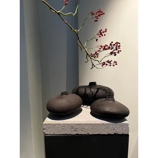 Not Yet Made - Made To Order Patinated Bronze Object 01 by Herma De Wit, Set of 3 For Sale - Image 5 of 6