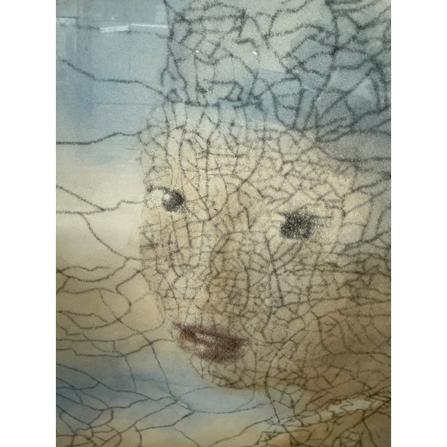 Patrick Bergsma Girl With the Pearl Earrings Painting, Signed For Sale In San Francisco - Image 6 of 12