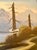 Vintage Framed Rustic Oil on Board Landscape - “Mount Whitney in California” For Sale - Image 4 of 12