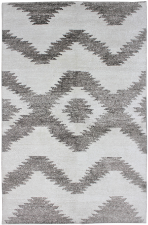 Aara Hand Knotted Bamboo Rug- 5′ × 7′