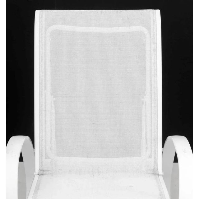 White Brown Jordan Outdoor Chaise Longues, Pair For Sale - Image 8 of 18