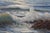 Vintage v Blanch Costa Brava Spanish Coastal Seascape Oil Painting 37" For Sale - Image 10 of 12