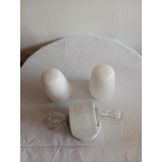 Ceramic Large Model Number 6078 Sconce by Wilhelm Wagenfeld for Lindner, 1950s For Sale - Image 7 of 18