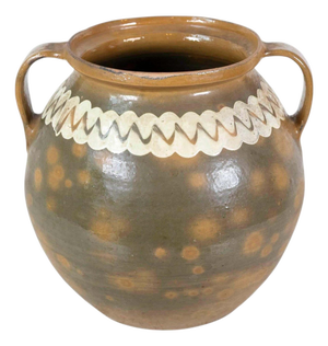 Spanish 20th Century Glazed Pot