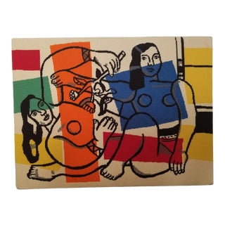 1980s Contemporary Fernand Leger’s Needlepoint Tapestry - Not Framed For Sale