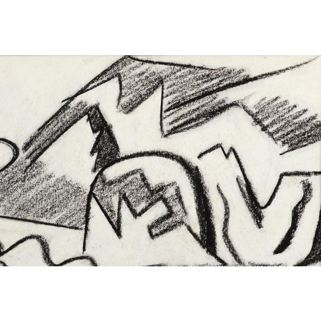 Mid 20th Century Abstracted Bay Area Landscape by Erle Loran For Sale - Image 4 of 7