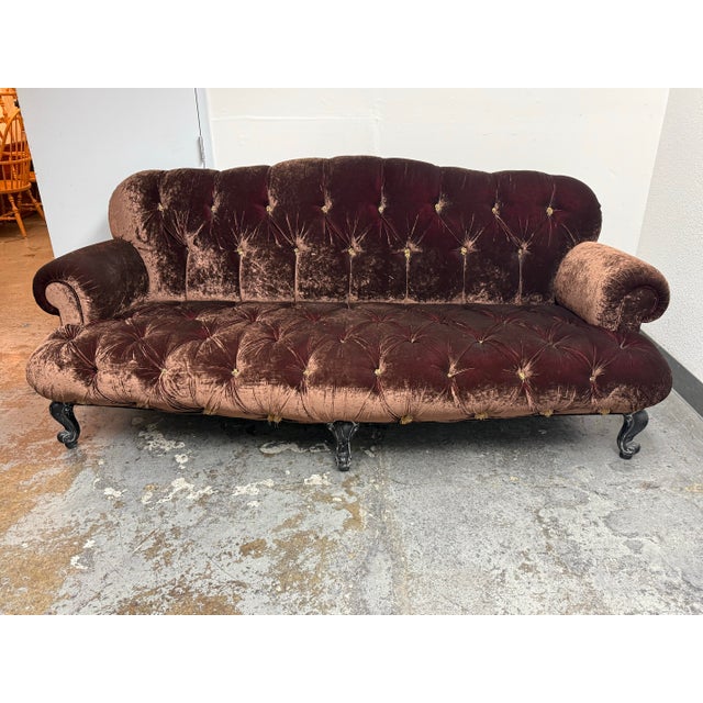 Design Plus Gallery presents a Bespoke Paris Sofa from Provasi. This Italian-made sofa showcases a Victorian Revival...
