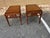 Pair of Vintage Art Decor Style Mahogany Side End Tables For Sale - Image 9 of 10