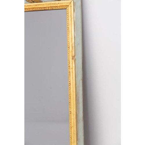 Antique French Pier Mirror in Gilt Frame, 19th Century For Sale - Image 5 of 7
