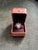 Bochic "Orient" Vintage Diamond, Tanzanite, Fire Opal & Pink Sapphire Ring Set 18K Gold & Silver Natural Center Fire Opal...