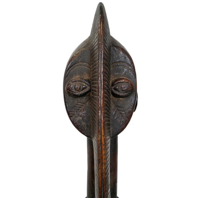 Brown Vintage Large Mossi Doll Sculpture For Sale - Image 8 of 8