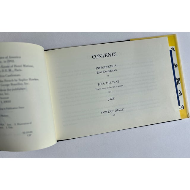 1990s 1992 Henri Matisse "Jazz" Hardcover Art Book For Sale - Image 5 of 18