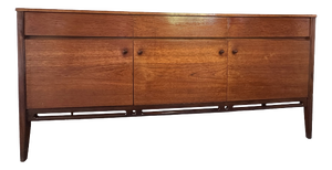 Mid-Century Walnut and Teak Sideboard, 1960s