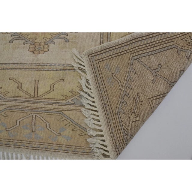 1950s Large Oversized Turkish Oushak Rug For Sale - Image 10 of 10