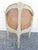 Antique French Louis XV Style Painted Corner Chair For Sale - Image 11 of 18