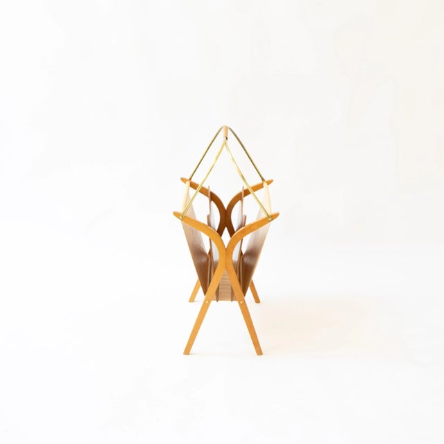 Mid-Century Modern Mid-Century Newspaper Stand, 1950s For Sale - Image 3 of 10