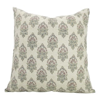 Fabdivine- Ethnic Hand Made Block Print Cushion Cover-18"x18" For Sale