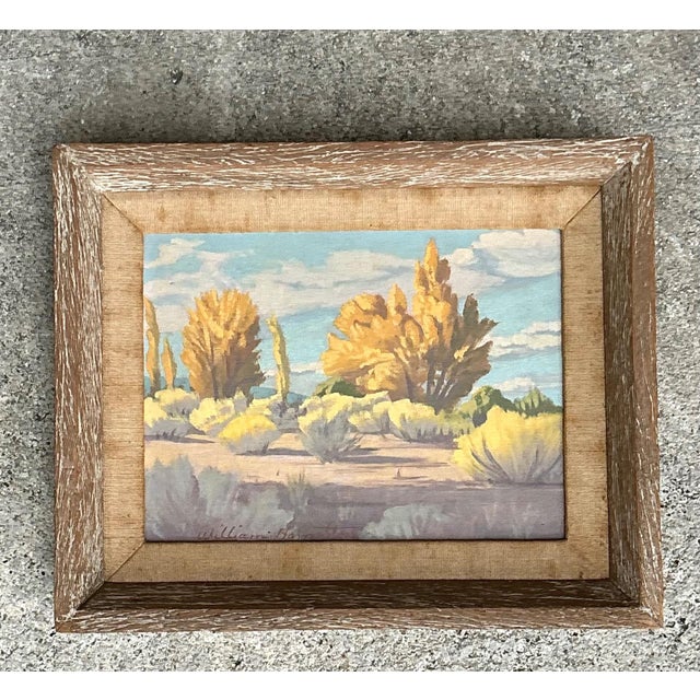 Vintage William Hamilton Landscape Oil Painting For Sale - Image 15 of 17