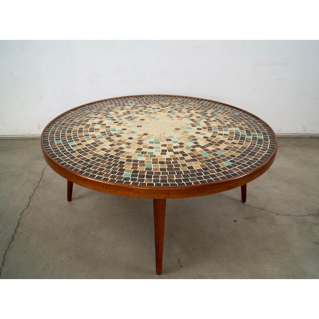 1960s 1960’s Mid-Century Modern Gordon & Jane Martz Mosaic Tile Coffee Table For Sale - Image 5 of 12