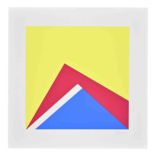 Winfred Gaul, Journey Around the Triangle, 1970s, Screenprint For Sale