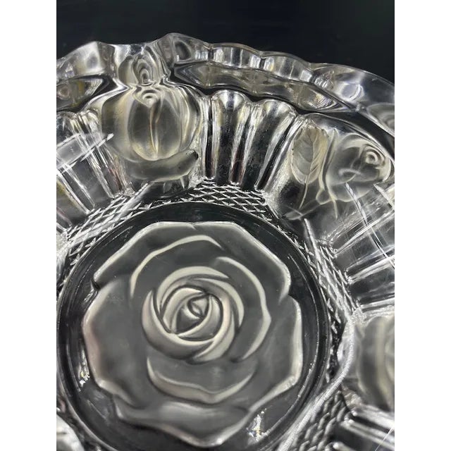 Mid 20th Century Art Glass Rose Bowl/Dish Chairish