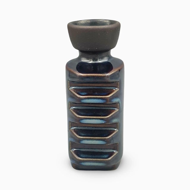 Northern Lights Ceramic Vase by Einar Johansen for Søholm, 1960s For Sale - Image 6 of 18