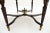 Brown Vintage French Marble Top Coffee Table, 1930 For Sale - Image 8 of 9