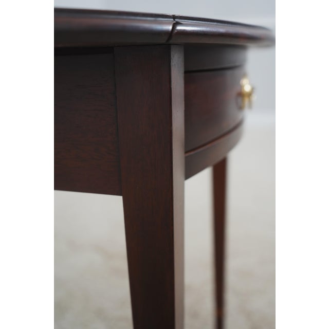 Henkel Harris Mahogany Dropleaf Pembroke Table For Sale - Image 15 of 18