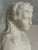 White Mid 19th Century Parian Porcelain Bust of Dante's Beatrice For Sale - Image 8 of 9