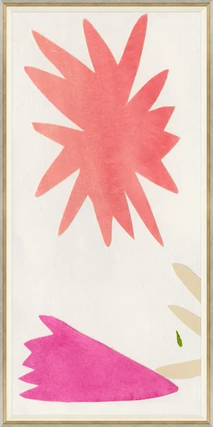 Spring Fling I Framed Art Print