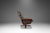 Wood Set of Two (2) Scandinavian Modern Reclining Lounge Chairs & Ottomans by Soda Galvano for Vatne Mobler, Norway, C. 1970s For Sale - Image 7 of 18