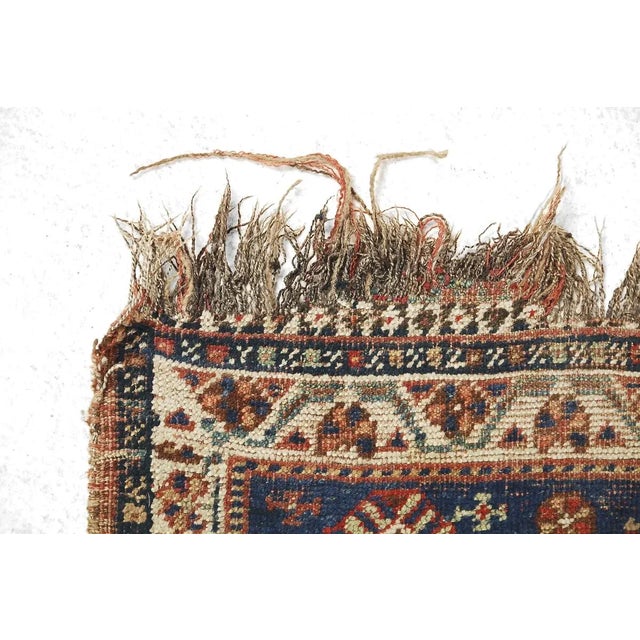 Antique Middle Eastern Hand-Woven Rug, 1880s For Sale - Image 5 of 18