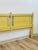 Vintage Cottagecore Painted Yellow King Headboard Eclectic Hollywood Regency For Sale - Image 11 of 13