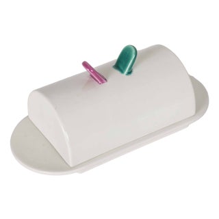 Greta 3059 Butter Dish by Marco Zanini for Bitossi, 1980s For Sale