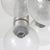 Metal 6-Light Chandelier in Metal and Glass, Italy, 1970s For Sale - Image 7 of 9