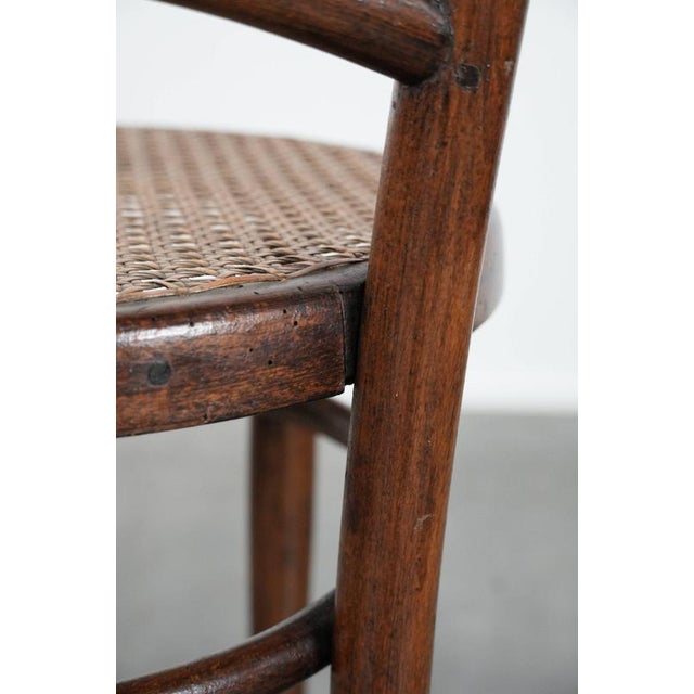 Vintage Wooden Bistro Chairs by Jacob & Josef Kohn Wien, Set of 6 For Sale - Image 13 of 18