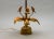 Metal Mid-Century Brass Fleur de Lis Table Lamp, 1960s For Sale - Image 7 of 10