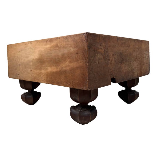 Low Keyaki Wooden Table, Japan., 1920s For Sale