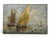 French Original 19th Century French Impressionist Moody Maritime Seascape – Oil on Canvas For Sale - Image 3 of 15