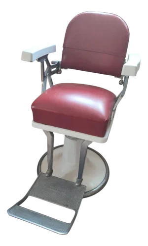 Vintage Barber Chairs, 1950s, Set of 2