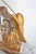 Large Antique Angel Lamp For Sale - Image 3 of 7