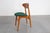 Mid-Century Scandinavian Wood and Green Fabric Chair, 1960s, Set of 6 For Sale - Image 12 of 16